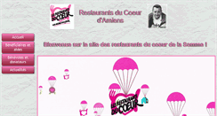 Desktop Screenshot of amiens.restosducoeur.org